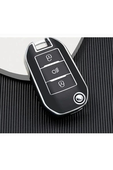 Citroen C4 C4l Kaktüs C3 C6 C8 Anahtar Kılıfı 2.Resime Bakınız Lütfen ürün görseli 1