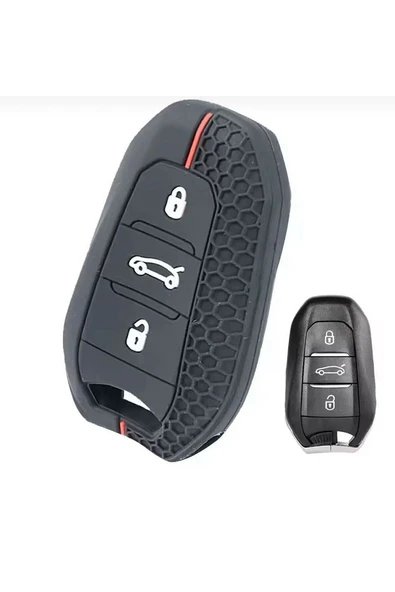 Peugeot 208 308 508 2008 3008 5008 Rifter Anahtar Koruma Kılıf Sustasız Anahtarsız Çaliştırma ürün görseli 1