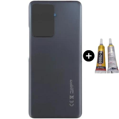 Xiaomi Mi 13 Lite Uyumlu Arka Pil Kapağı Siyah + B7000 ürün görseli 1