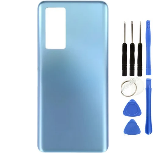 Xiaomi Mi 12T Pro Uyumlu Arka Pil Kapağı Mavi + Tamir Seti ürün görseli 1