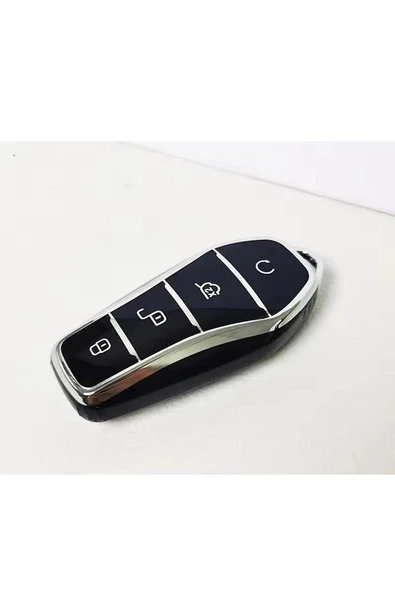Byd Atto 3 Ve Seal U Anahtar Koruma Kılıfı Siyah / Gümüş Lütfen Uyumlu Anahtar Modeline Bakınız ürün görseli 1