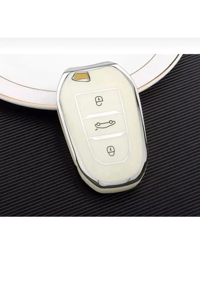 Peugeot 208 308 508 2008 3008 5008 Anahtar Kılıfı Sustasız Model Anahtarsız Çaliştırma ürün görseli 1