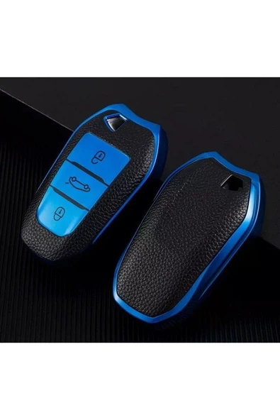 Opel Grandland X Ve Peugeot 308 508 2008 3008 4008 5008 Rifter Uyumlu Mavi Kaliteli Anahtar Sustasız ürün görseli 1