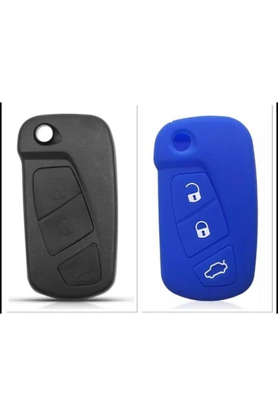 Fordd Ka Silikon Anahtar Koruma Kılıfı Mavi Renk ürün görseli 1