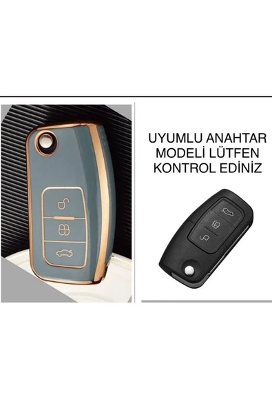 Ford Focus Fiesta Mondeo B Max C Max Kuga Tourneo Anahtar Koruma Kılıf Lütfen Anahtar Teyiti Yapınız ürün görseli 1