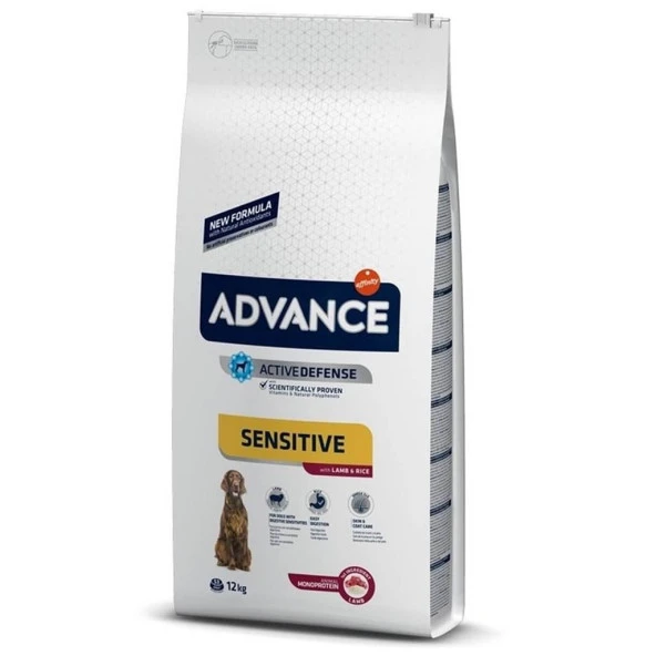 Advance Sensitive Kuzulu Yetşikin Köpek Maması 12 Kg ürün görseli 1