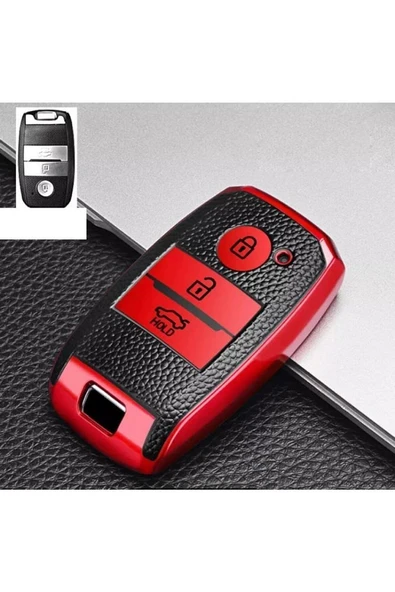 Kia Rio Ceed Soul Sportage Sorento Carens Picanto Uyumlu Anahtar Kılıfı 2.resime Bakınız ürün görseli 1