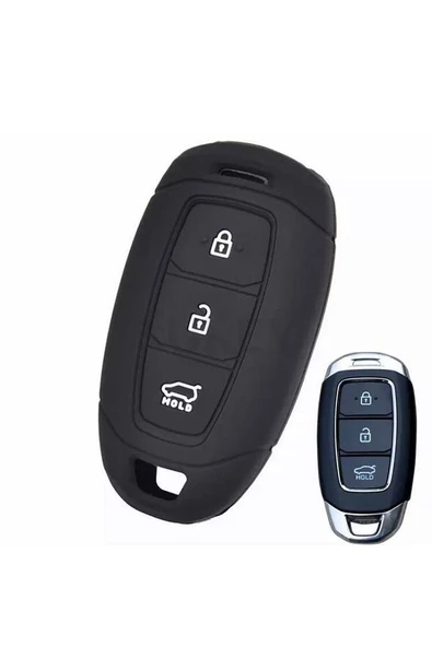 Hyundai Kona I30 Solaris Elantra Silikon Anahtar Koruma Kılıf Anahtar Teyiti Yapınız ürün görseli 1