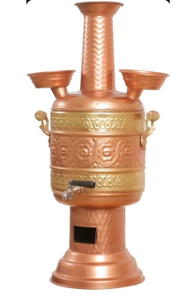 Kıvraklar Bakır Semaver 8 Litre ürün görseli 1