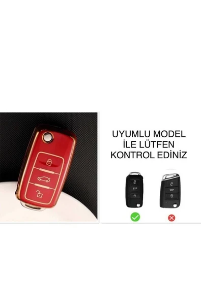 Skoda Süper B Octavia Yeti Fabia Lüks Anahtar Koruma Kılıf Lütfen Görsel Ile Anahtar Teyiti Yapınız ürün görseli 1