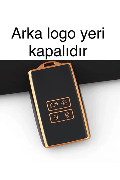Renault Clio 5 Megane 4 Captur Kaleos Kadjar Anahtar Koruma Kılıfı 2.resime Bakınız ürün görseli 1