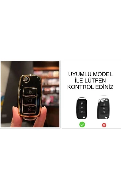 Vw Tiguan Jetta Scirocco Lüks Anahtar Koruma Kılıfı Lütfen Görsel Ile Anahtar Teyiti Yapınız ürün görseli 1