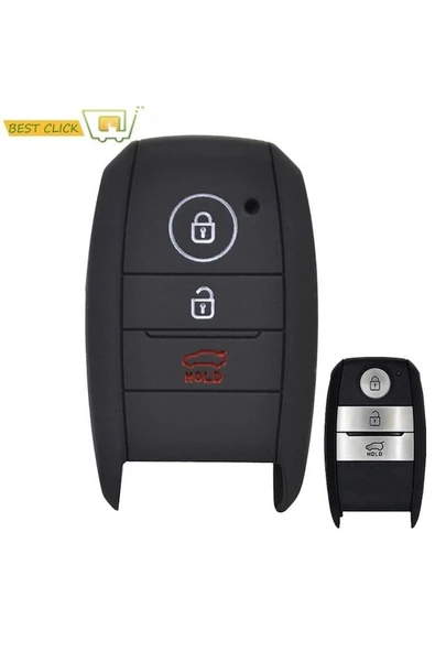 Kia Rio Ceed Sportage Stonic Sorento Picanto Soul Silikon Anahtar Kılıfı ürün görseli 1