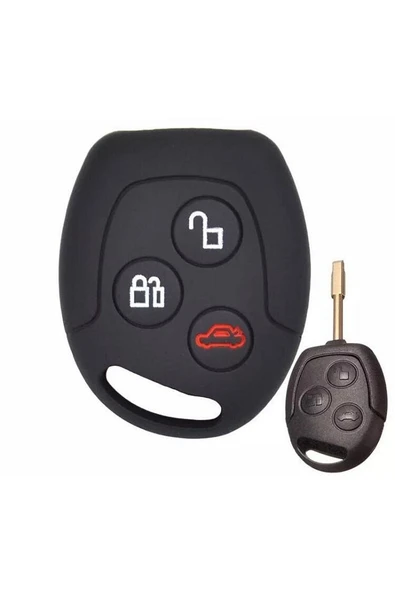 Ford Fiesta Mondeo Focus Transit Fusion Silikon Anahtar Koruma Kılıfıdır ürün görseli 1
