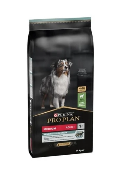Pro Plan Adult Medium Kuzu Etli Yetişkin Köpek Maması 14 Kg ürün görseli 1