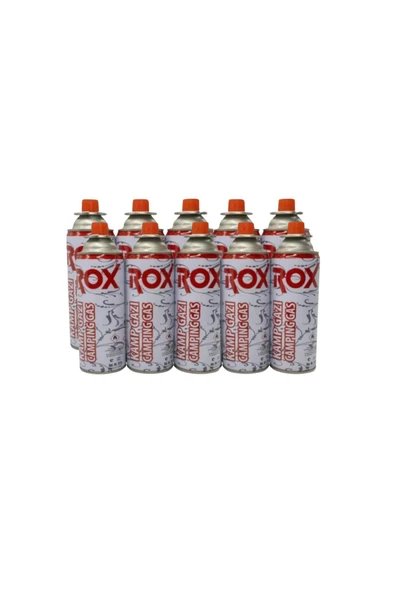 Rox Kamp Ocak Gazı Valfli Kartuş 227Gr - 10 Adet ürün görseli 1