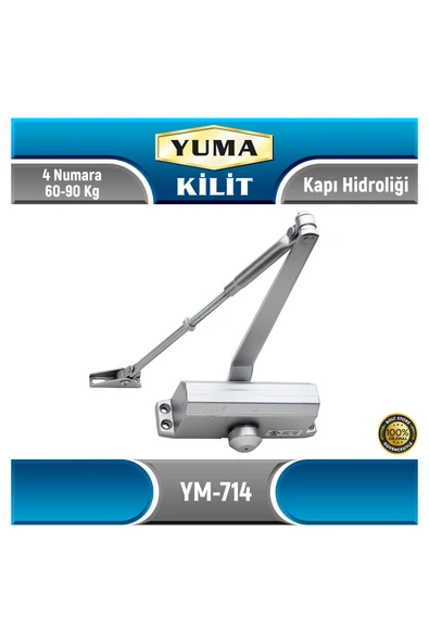 Yuma Kapı Hidroliği | 4 Numara 60 - 90 Kg | Ym-714 ürün görseli 1