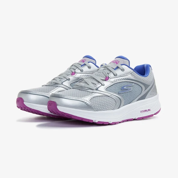 Skechers Go Run Consistent Kadın Gümüş Spor Ayakkabı ürün görseli 1