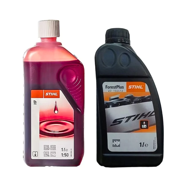 Stıhl 2t Ölçeksiz Motor Yağı 1 Lt - Zincir Yağ 1 Lt ürün görseli 1