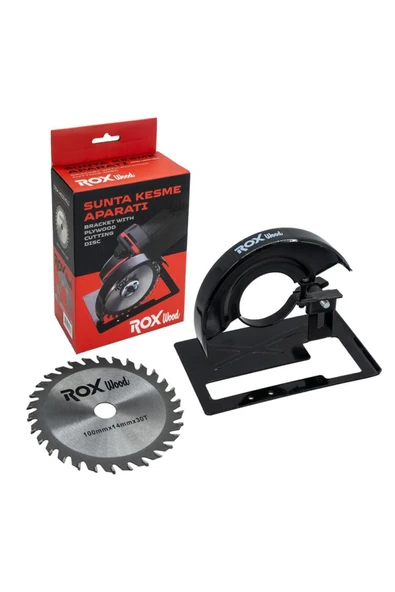 Rox Wood 0281 Avuç Taşlama Makinesi Sunta Kesme Aparatı 100 Mm ürün görseli 1