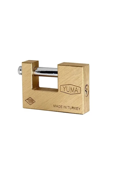 Yuma Kayar Milli Asma Kilit 80 Mm Ym3080R Ym-3080 ürün görseli 1