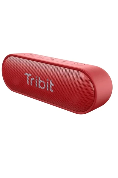 Tribit XSound Go 2x8W 24 Saat Oynatma Süresi IPX7 Su Geçirmez Taşınabilir TWS Bluetooth Hoparlör Kırmızı ürün görseli 1