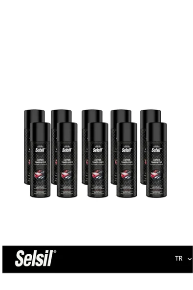 Selsil Motor Temizleme Sprey 500 Ml 10 Adet ürün görseli 1