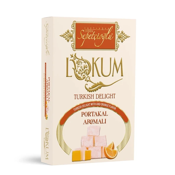Portakal Aromalı Lokum 270G ürün görseli 1