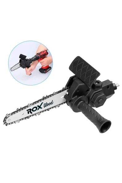 Rox Wood 0270 Matkaba Takılır Zincirli Dal Budama Testere Aparatı ürün görseli 1