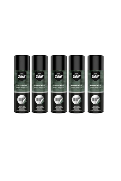 Selsil Etiket Sökücü Sprey 200 Ml 5 Adet ürün görseli 1