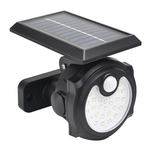 Powermaster SH-1705A Sensörlü Solar İndiksiyon Duvar Lambası ürün görseli 1
