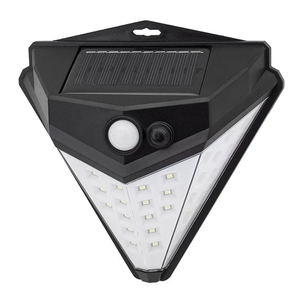 Powermaster T-1622 Üçgen Tip 40 Led'li Solar Aydınlatma ürün görseli 1
