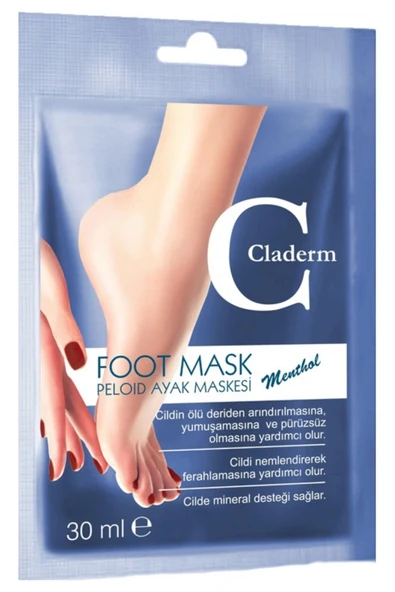 Claderm Peloid Ayak Maskesi 30 ml Paylaş: Claderm Peloid Ayak Maskesi 30 ml ürün görseli 1