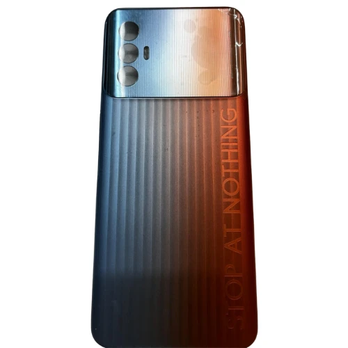 Tecno Spark 8 Pro Uyumlu Arka Kasa Kapak (Yan Tuşlar Dahil) Mavi ürün görseli 1
