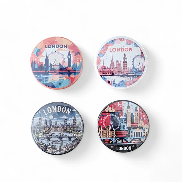 Londra Magnet Set 2 - 4'lü Buzdolabı Magnet London ürün görseli 1