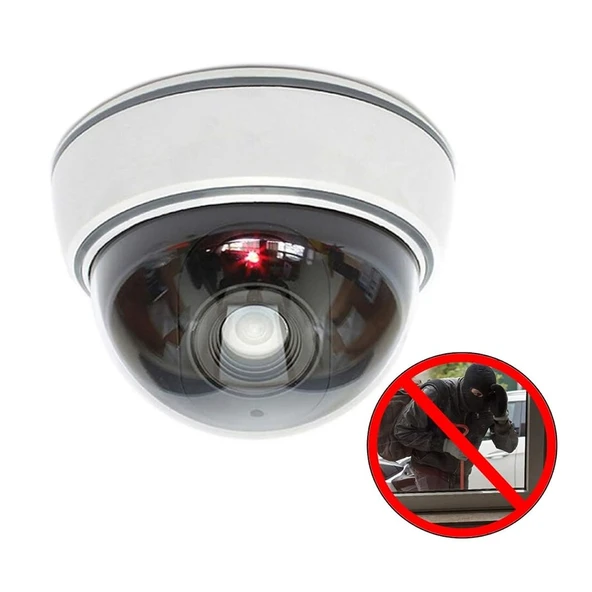 Powermaster PM-1200 Kırmızı Ledli Maket Dome Kamera ürün görseli 1
