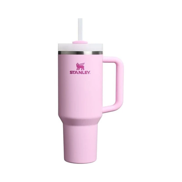 Stanley Quencher Pi̇petli̇ Termos 1.18 Li̇tre Cherry Blossom ürün görseli 1