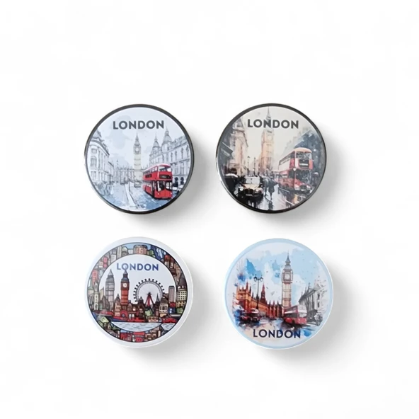 Londra Magnet Set 3 - 4'lü Buzdolabı Magnet London ürün görseli 1