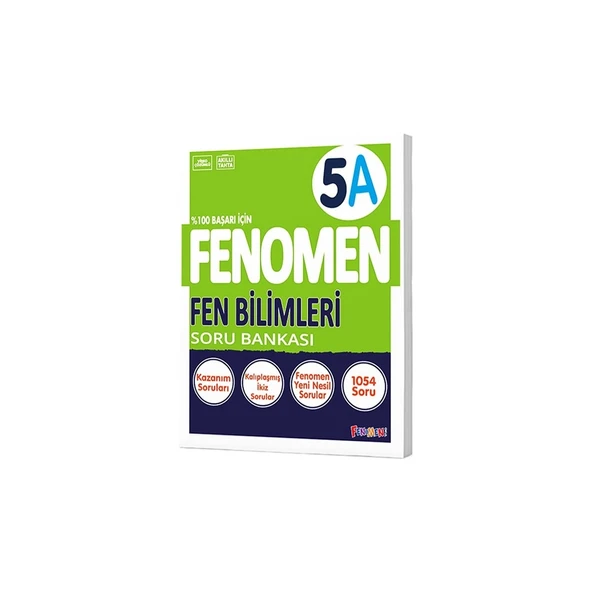 5. Sınıf Fen Bilimleri A Fenomen Soru Bankası Fenomen Okul Yayınları ürün görseli 1