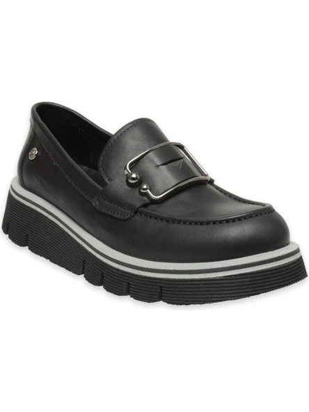 MAMMAMİA D25YA-3760  LOAFER DERİ KADIN AYAKKABI ürün görseli 1