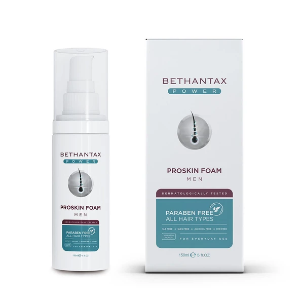 Bethantax Power ProSkin Foam 150 ml  Saç ve Cilt Temizleme ve Bakım Köpüğü ürün görseli 1