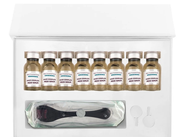 Bethantax Power Salmon DNA Mezotherapy Complex Serum 8’li Flakon  Saç ve Cilt Yenileyici Serum ürün görseli 1