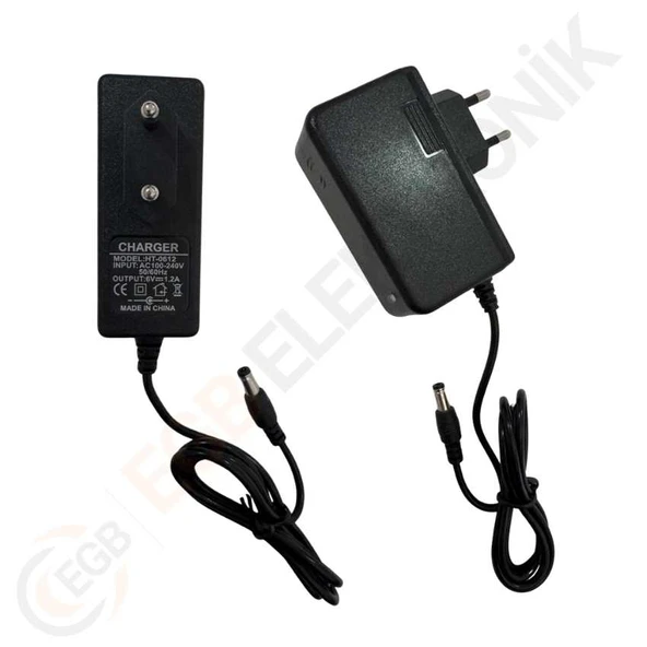 HIGHTEK HT-0612 6V 1.2A ADAPTÖR ürün görseli 1