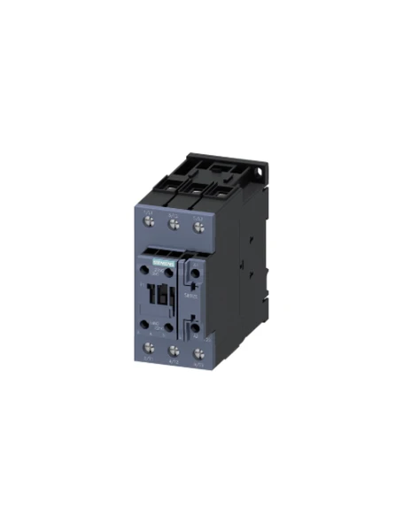 Siemens Sirius Kontaktör 3RT2036-1KB40 22 kW 51A 24VDC 1NO+1NC Vida Bağlantılı S2 Boy 3 Kutuplu AC-3E/AC3 ürün görseli 1