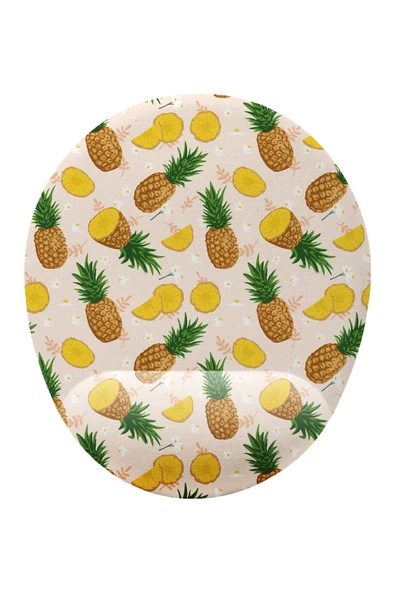 iyi fikirler Ananas Desenli Bilek Destekli Mouse Pad ürün görseli 1