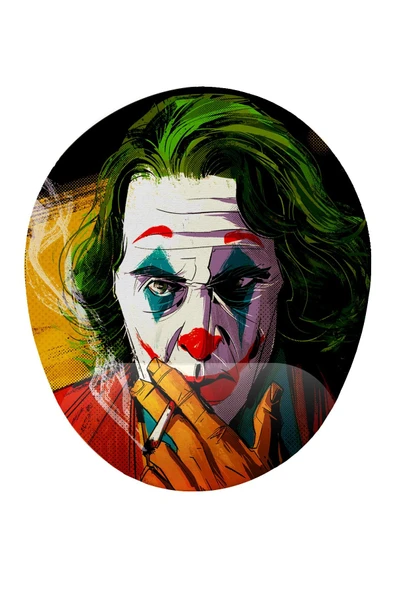iyi fikirler Joker Joaquin Phoenix Bilek Destekli Mouse Pad ürün görseli 1