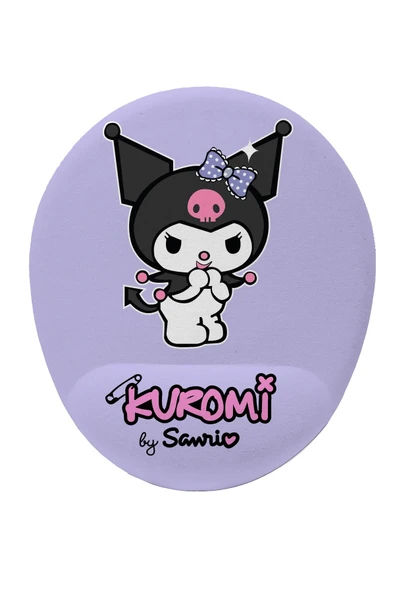 iyi fikirler Kuromi Sanrio Bilek Destekli Mouse Pad ürün görseli 1