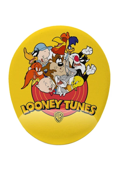 iyi fikirler Looney Tunes Karakterleri Bilek Destekli Mouse Pad ürün görseli 1