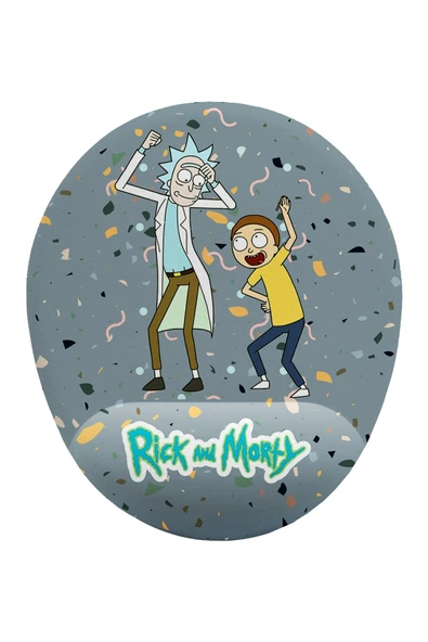iF Dizayn Rick And Morty Bilek Destekli Mouse Pad ürün görseli 1