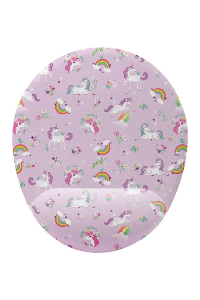 iyi fikirler Unicorn Desenli Bilek Destekli Mouse Pad ürün görseli 1